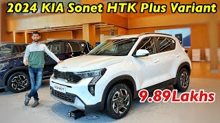 2024 KIA Sonet Facelift HTK Plus Variant🔥 Aayushssm [upl. by Ahsaercal]