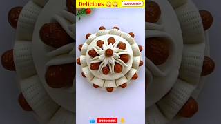 Delicious bengali pither design shortvideo shortsfeed shorts শর্ট youtubeshorts short [upl. by Adnouqal]