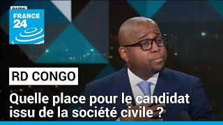 Présidentielle en RD Congo  quelle place pour le candidat issu de la société civile [upl. by Edette]