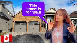 11 Million Beautiful Bungalow House Tour in Whitby Ontario  How it’s different than 2storey home [upl. by Tien]