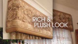 Window Coverings Ideas Top Banana Cornice  How To Make A Cornice Valance [upl. by Davidde30]