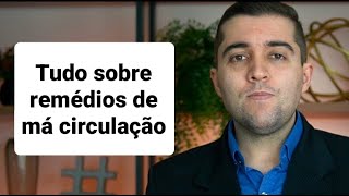 Remédios de má circulação veias ou artérias entupidas trombose embolia AVC infarto e linfedema [upl. by Sinned868]