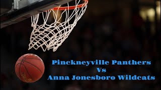 20212022 Pinckneyville Panthers vs Anna Jonesboro Wildcats [upl. by Natassia]