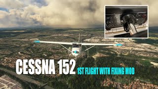 1st Flight Using Fixing Modification to V1F Yoke [upl. by Struve]