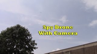 Black Falcon Spy Drone With Camera Review  RC Quadcopter For Fun [upl. by Zita]