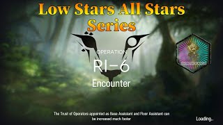 Arknights RI6 Guide Low Stars All Stars [upl. by Aerua]