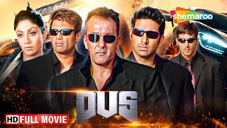 Dus Full HD Movie  Sanjay Dutt Action Movie  Abhishek Bachchan  Suniel Shetty  ShemarooMe [upl. by Yeslaehc]