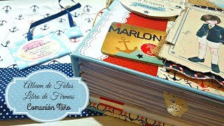 Como hacer Bolsa de Tela para guardar Album de Fotos Scrapbook [upl. by Ahsikrats976]