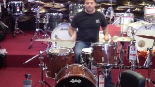 Ludwig Classic Maple Exotic Bubinga TJs MusicDemo [upl. by Weiler]