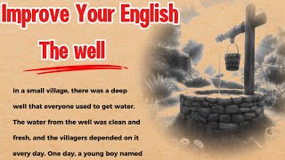 English Story Learn English Through Story The Well [upl. by Livia]