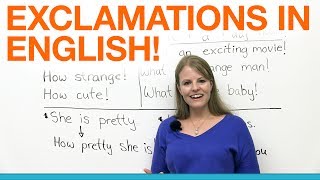 Exclamations in English [upl. by Bronson]