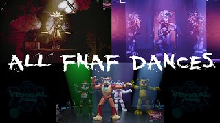 All FNAF Dance Scenes  Verbalase [upl. by Fishback]