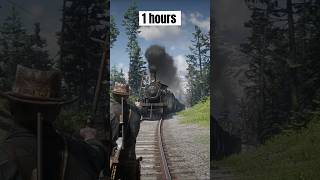 10 hours vs 1000 hours Gameplay in RDR2 be like [upl. by Amlez642]