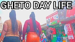 GHETO MARKET DAY LIFE NAIROBI KENYA  RAW UNCUT [upl. by Einnaj]