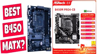 BEST Budget B450 MATX Asrock B450M Pro4 Motherboard amp Features Tour [upl. by Retnuh356]