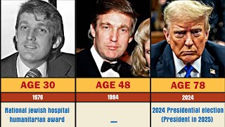 Donald Trump Transformation From 1 to 78 Years Old  Human Through Years  Evolution Database [upl. by Lucey]