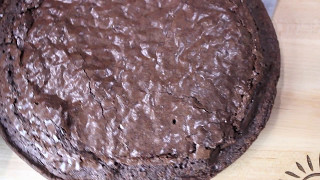 Brownies Sliding Off Cast Iron Skillet [upl. by Tselec]