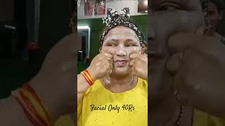 Karwachauth facial at home 40Rsnaturencebeautyworld facial karwachauth shortsvideo festival [upl. by Azeel]