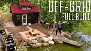 Offgrid Tiny House Full Build Start to Finish [upl. by Jerman]