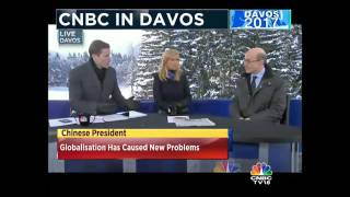 Davos2017 Ken Rogooff On Global Economy [upl. by Enyad]