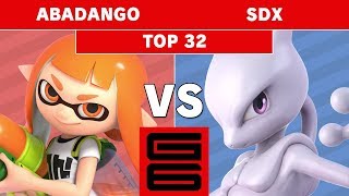 Genesis 6  SNB  Abadango Inkling Vs SDX Mewtwo Top 32  Smash Ultimate [upl. by Aural]