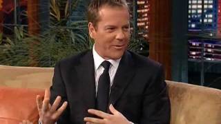 Kiefer Sutherland tells how is was mugged in LA [upl. by Vinnie77]