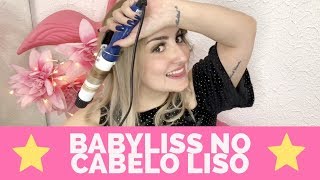 ⭐️ COMO FAZER BABYLISS NO CABELO LISO DURAR ⭐️ Giovana Quaglio [upl. by Gipps]