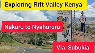 Nakuru to Nyahururu Road Trip Exploring Rift Valleys Beauty [upl. by Albertina127]