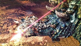 Switch Axe Vs Acidic Glavenus Monster Hunter World Iceborne [upl. by Aronas]