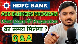 HDFC Ace Bankers Program  Janshu Mishra [upl. by Ezana]