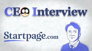 Startpage CEO Interview Robert Beens [upl. by Wulfe]