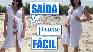 COMO FAZER SAÍDA DE PRAIA MUITO FÁCIL SEM MOLDE  SUELLEN REDESIGN [upl. by Airetal133]