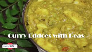 Curried Eddoes with Pigeon Peas  VEGAN   Episode 1190 [upl. by Nathan193]