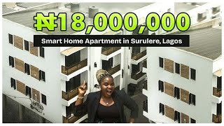 Tour of a N18 Million 19000 Apartment in Surulere Lagos [upl. by Nali]