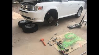 Tools needed to replace Ford Flex shocks and control arms [upl. by Saucy]