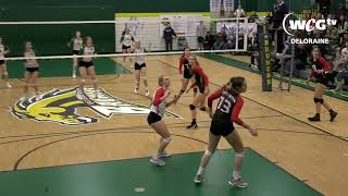 Gabrielle Roys VS Boissevain Broncos Gold Medal Round Nov 30th 2019 Provincial AA Girls Volleyball [upl. by Arahsal]