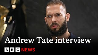 Andrew Tate BBC interview Influencer challenged on misogyny and rape allegations  BBC News [upl. by Yttam]