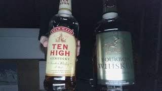 Ten High Blended Bourbon vs WD Liquors Bourbon [upl. by Erinna]