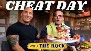 Eating therock 30000 Calorie Cheat Meals  Yatinder Singh [upl. by Aihtiekal]