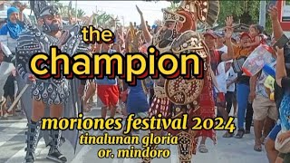 the champion tinalunan moriones festival 2024 [upl. by Shelman]