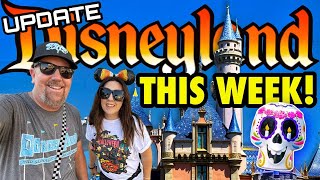 DISNEYLAND THIS WEEK PARK UPDATE What’s NEW CROWDS Closures WHAT TO EXPECT Tips Tricks  MORE [upl. by Quickel]