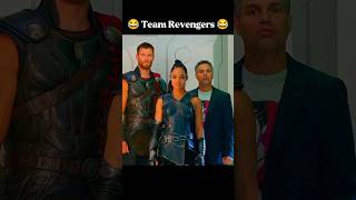 Team Revengers made in Thor Ragnarok 😂😂 short marvel [upl. by Lauzon]