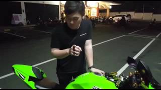 Tips amp trik merubah suara ninja 300 FI dua silinder menjadi suara 4 silinder  niocikarang [upl. by Llenral]