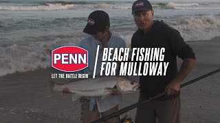 Beach Fishing For Mulloway  Start Your Own Battle [upl. by Frisse865]