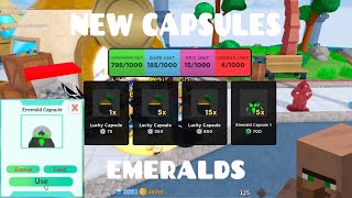 ASTD OPENING EMERALD CAPSULES IN WORLD 2 [upl. by Ainirtac]