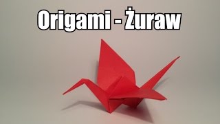 Origami  Żuraw [upl. by Frieder]