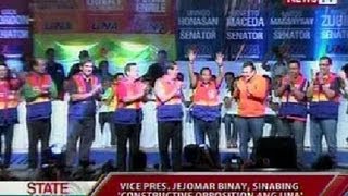 SONA UNA nagdaos ng proclamation rally sa Cebu [upl. by Miun]