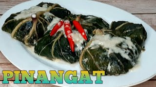 PINANGAT NA GABI  Bicol Recipe  How To Cook Pinangat Na Gabi [upl. by Noraed]