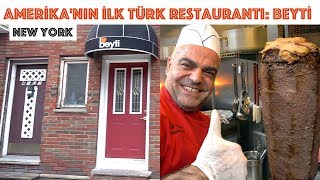 Amerikanın İlk Türk Restaurantı Beyti [upl. by Notsahc]