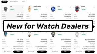 I Started a Watch Marketplace for Dealers [upl. by Ahsiema]